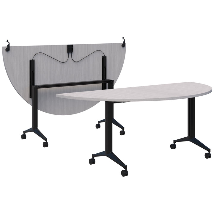 Flip Half-Round Table